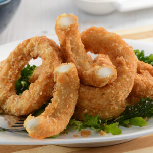 Frozen Panko Coated Squid
