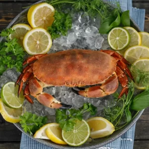Boiled Whole Crabs